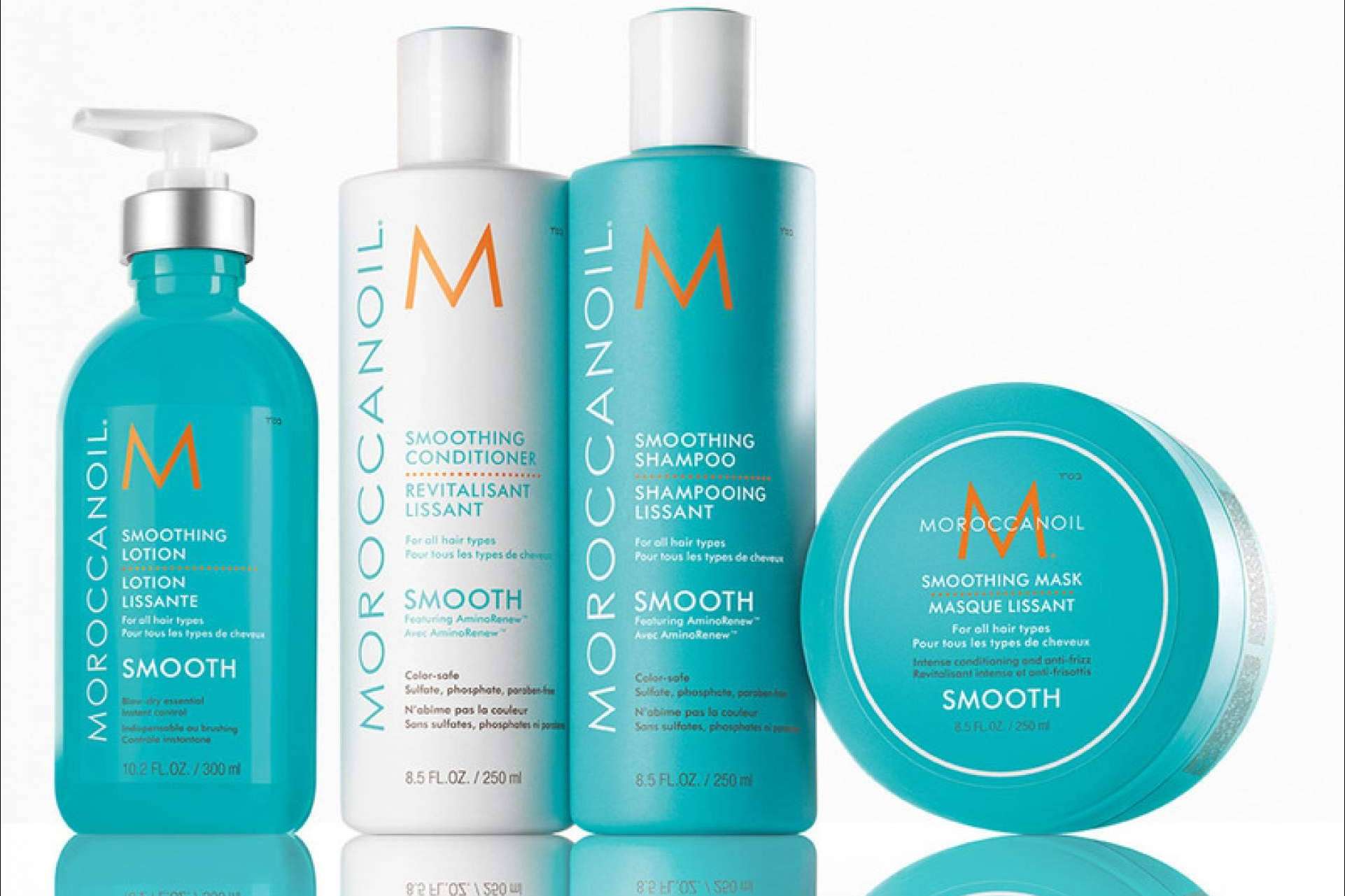 ¿Cómo controlar el encrespado? La línea Moroccanoil Smooth de Llarcó