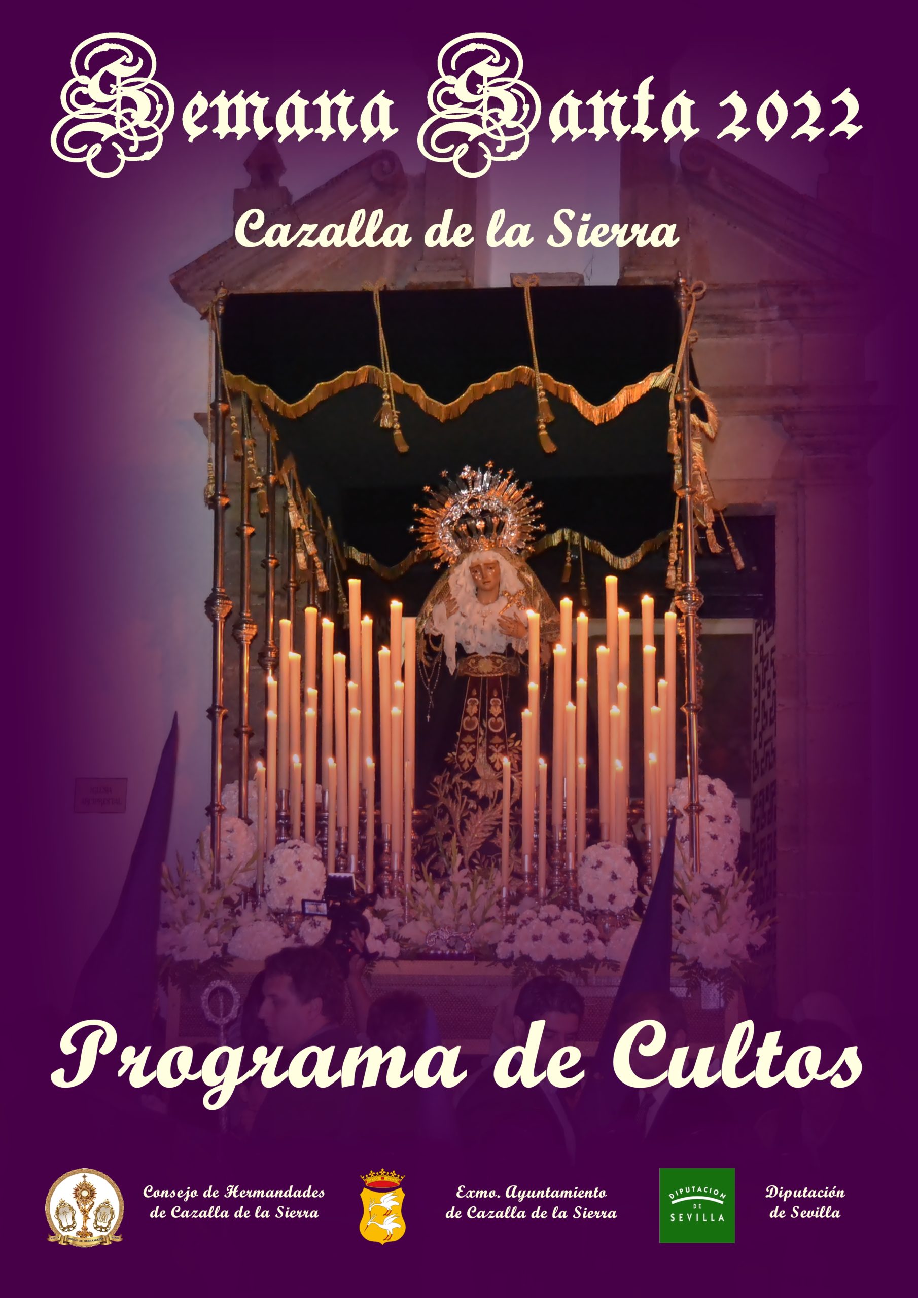 Programa Semana Santa Cazalla de la Sierra 2022.