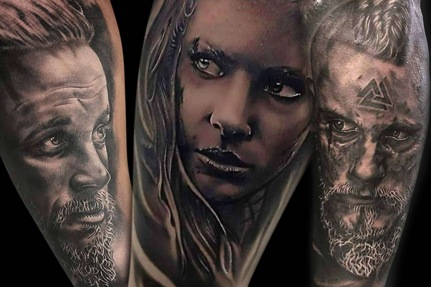 Estudio de tatuajes retrato en Barcelona, Steel of Doom