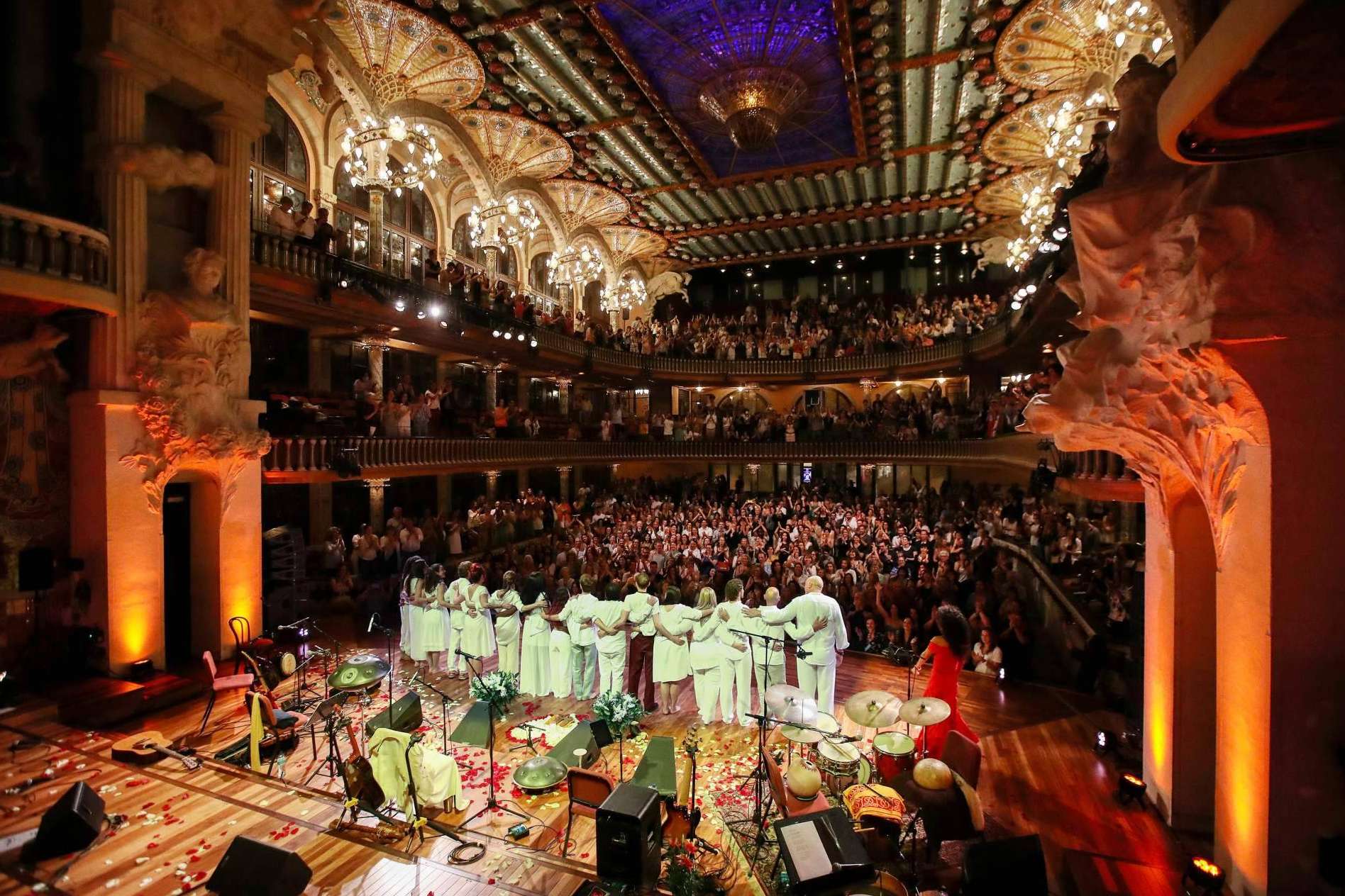 Joy, el concierto en el Palau de la Música de Barcelona de Ravi Ram bajo la propuesta de 'Sounds for the Soul'