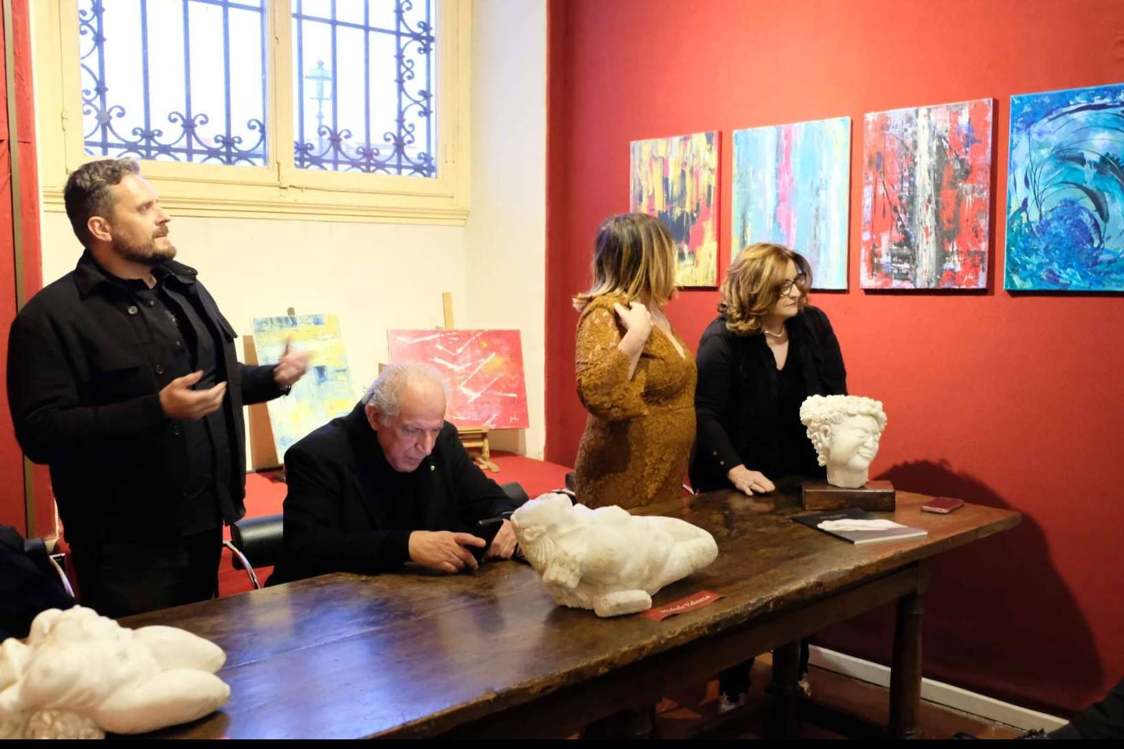 La exposición de Gabriel Lass en el museo Bellini