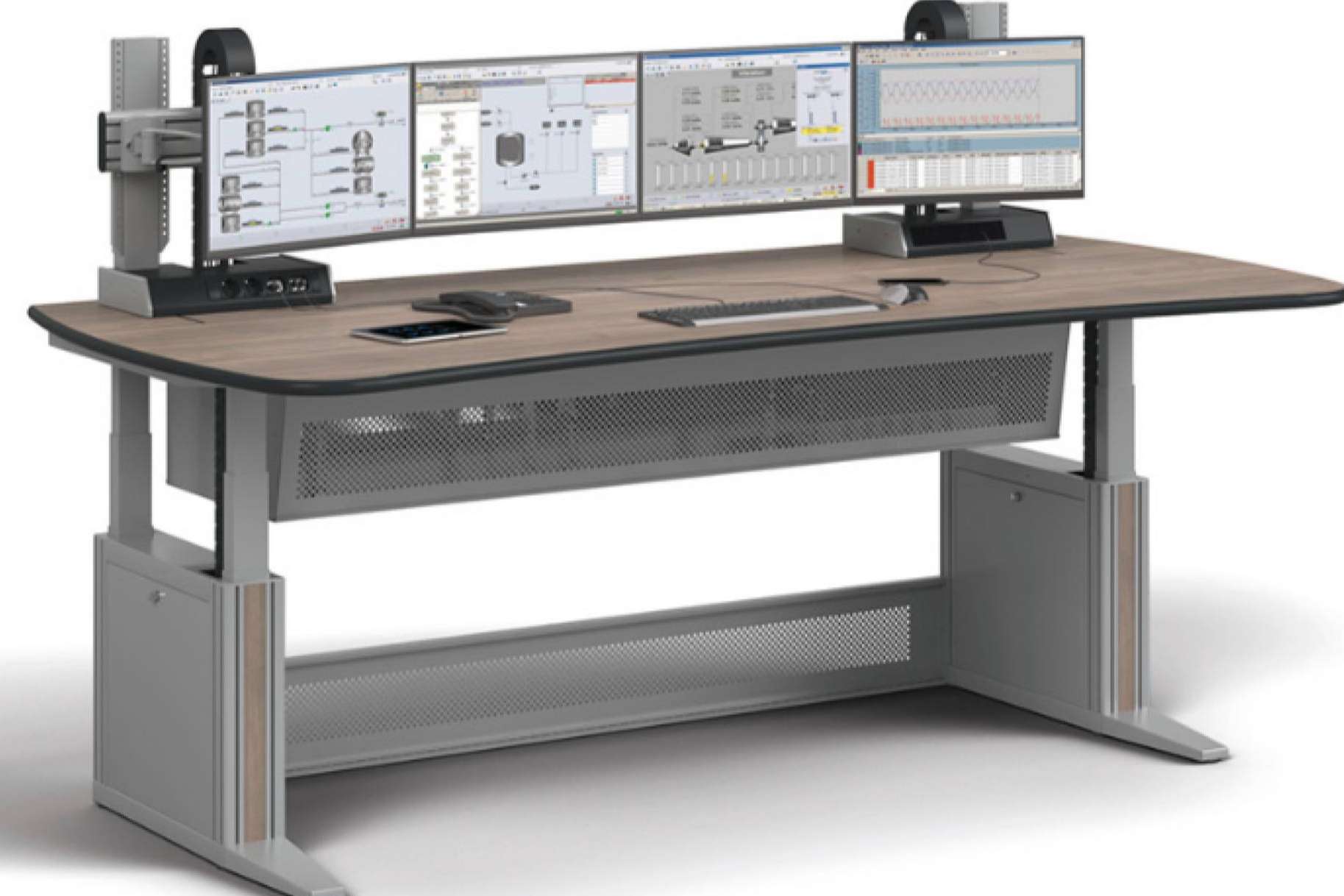 Mobiliario ergonómico para salas de control, de la mano de OfficeDeco