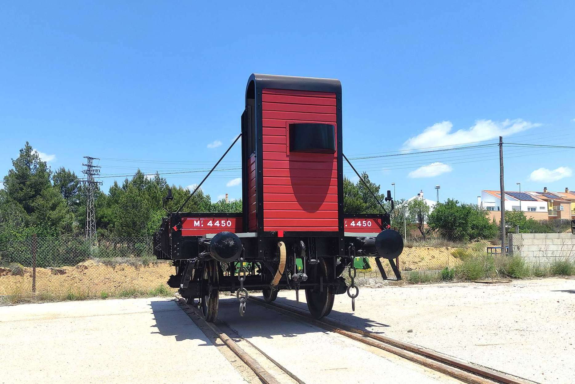 Restaurado por la Fundación del Patrimonio Ferroviario un vagón de la Cía. del Norte construido en 1927