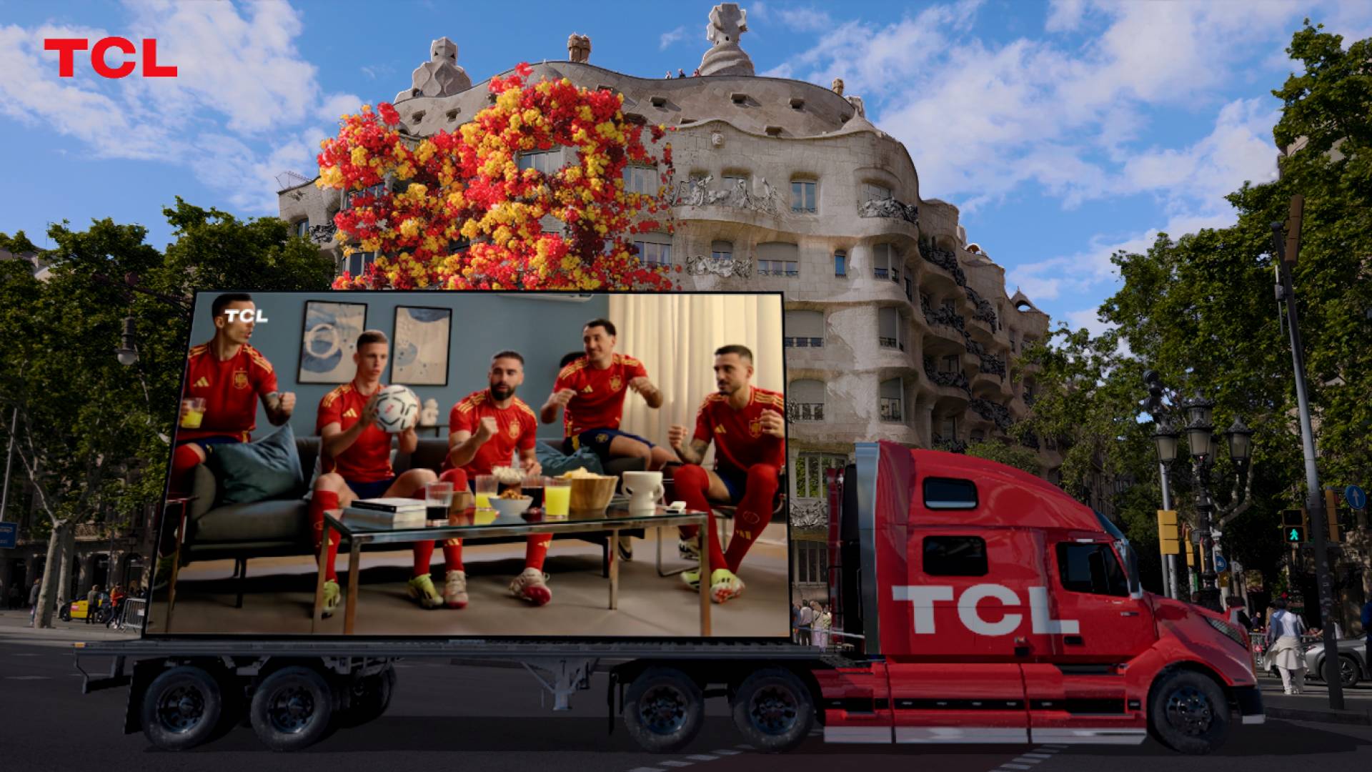 Es ‘Time to Go Big’ de la mano de TCL con una campaña épica de FOOH para celebrar las competiciones europeas de fútbol de este verano