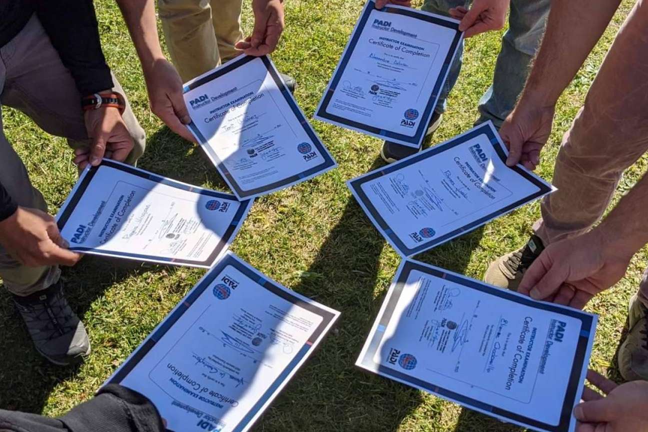 Anuncian las fechas de los cursos de Miguel Coll para instructores de buceo en aguas abiertas PADI