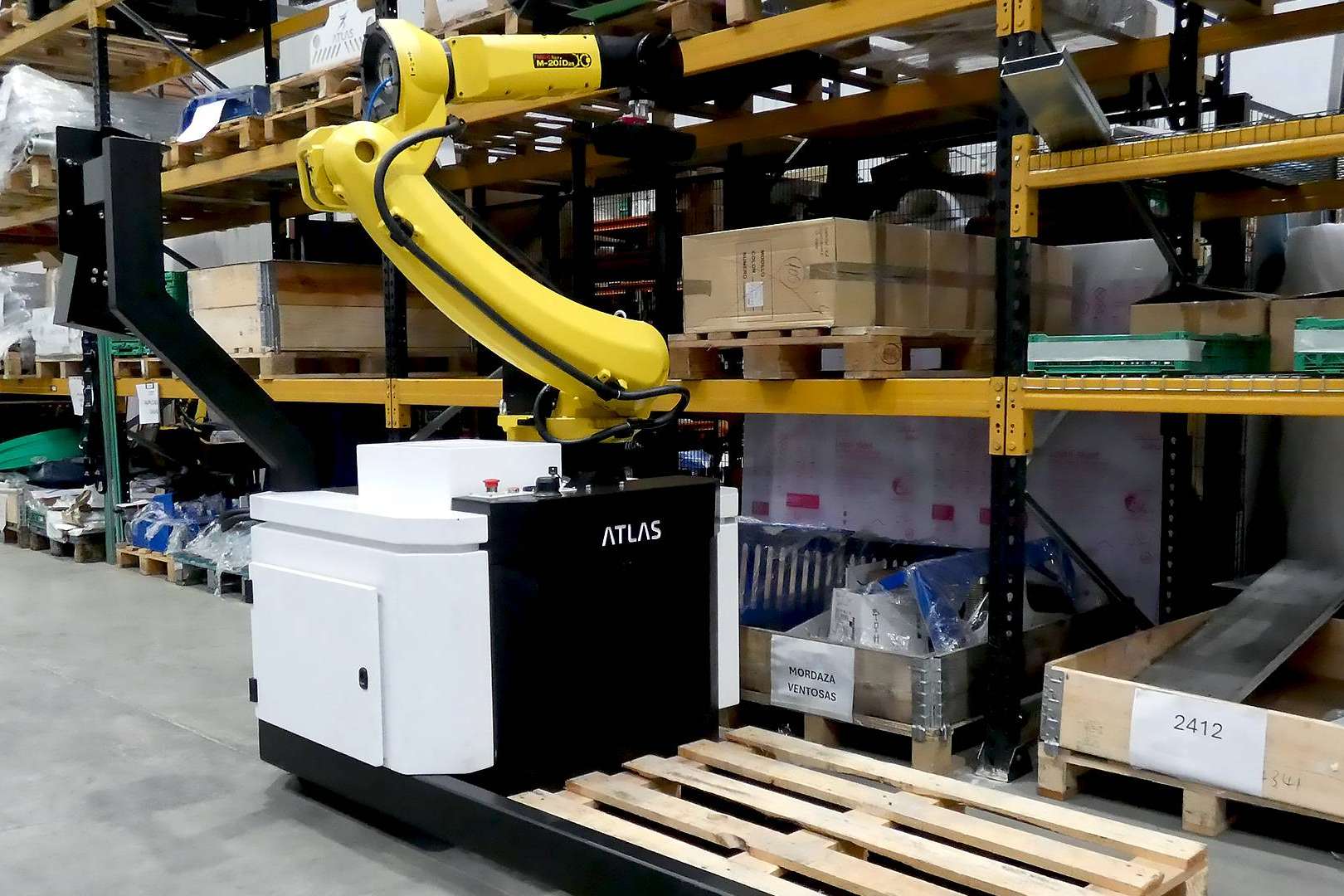 Revolucionando la logística; robots que apilan y se mueven por sí mismos
