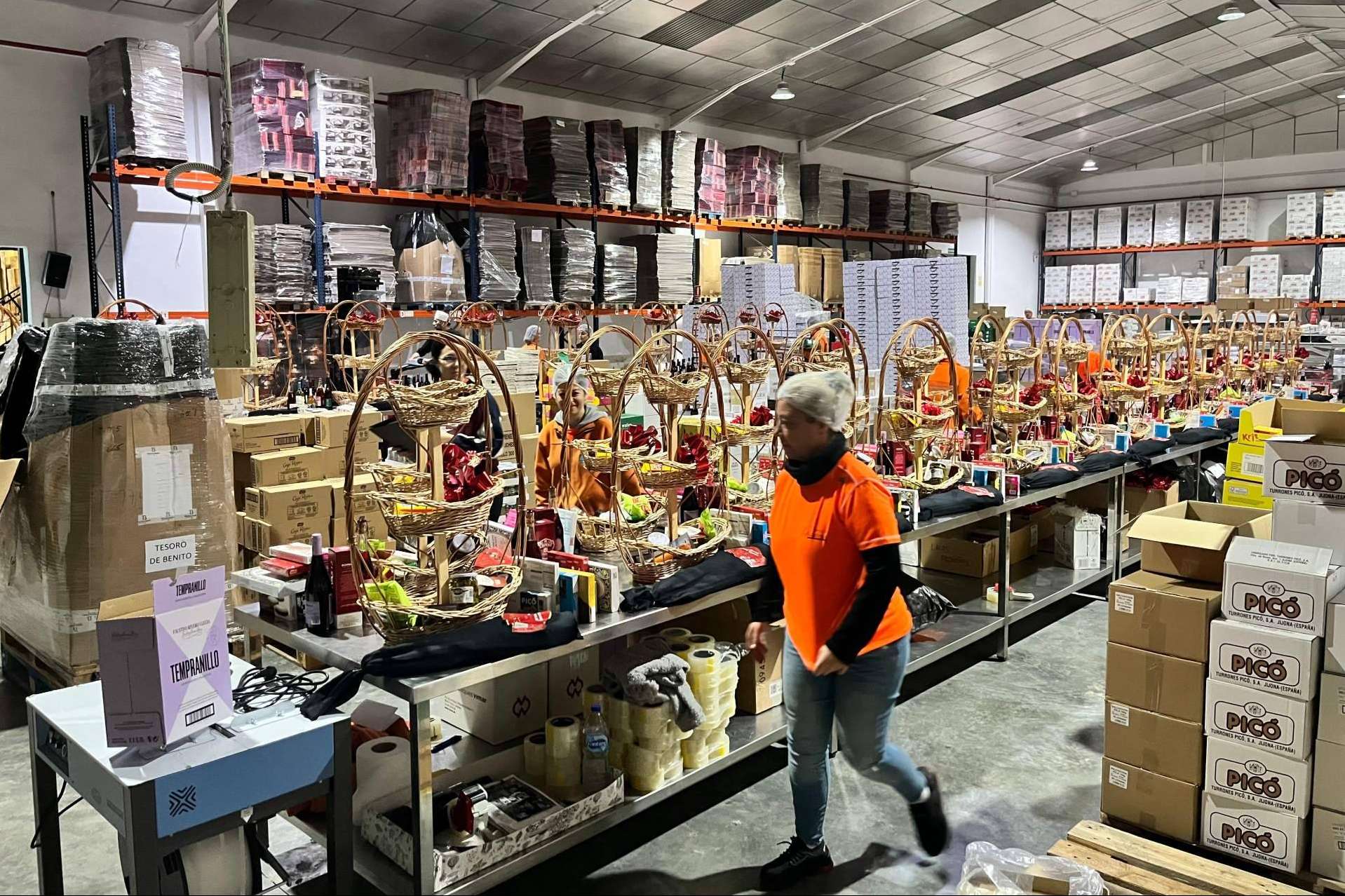 Sierra de Padelma empresa de cestas de navidad reanuda su actividad tras la DANA de Valencia