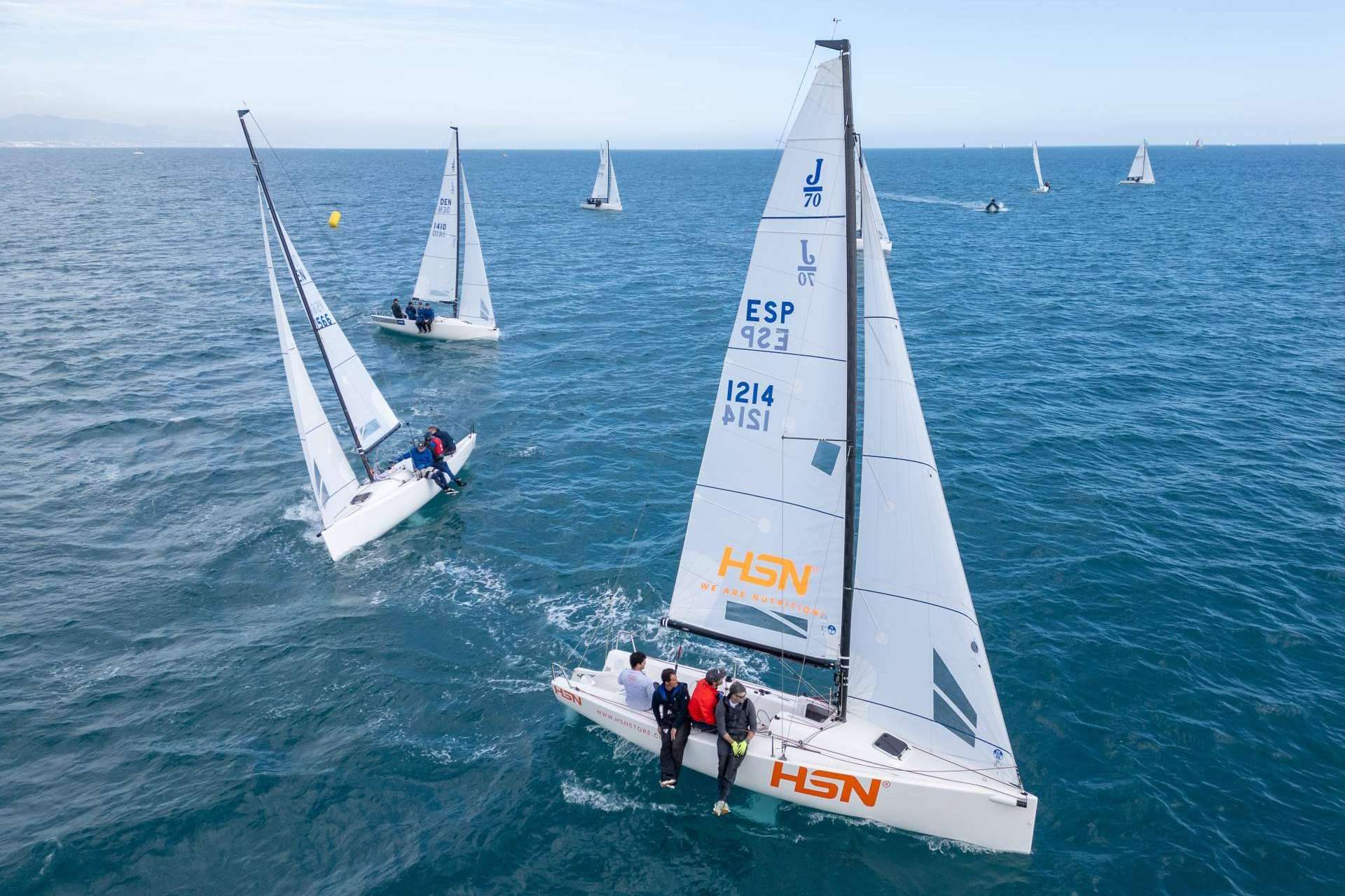 HSN Sailing Team, campeón en Barcelona de J70