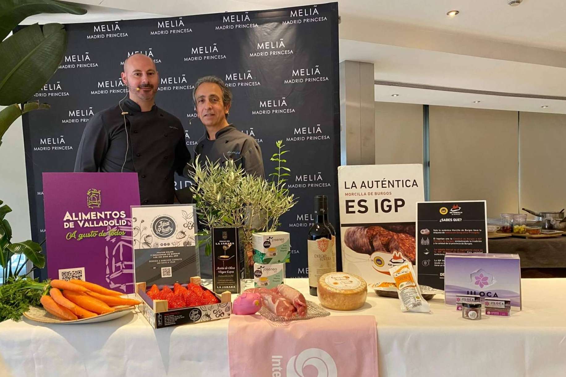 Primavera colorida sabrosa y saludable 2025; España a la mesa en el Meliá Madrid Princesa