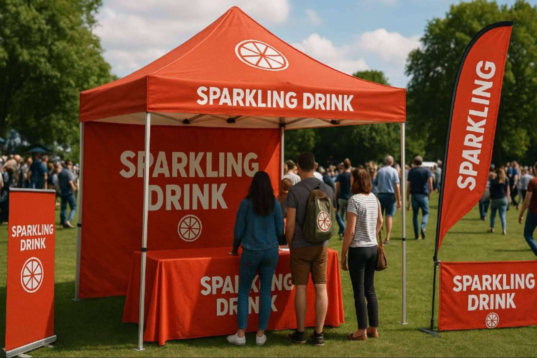 Productos a medida para eventos al aire libre, la propuesta de Jumboprinters en comunicación visual
