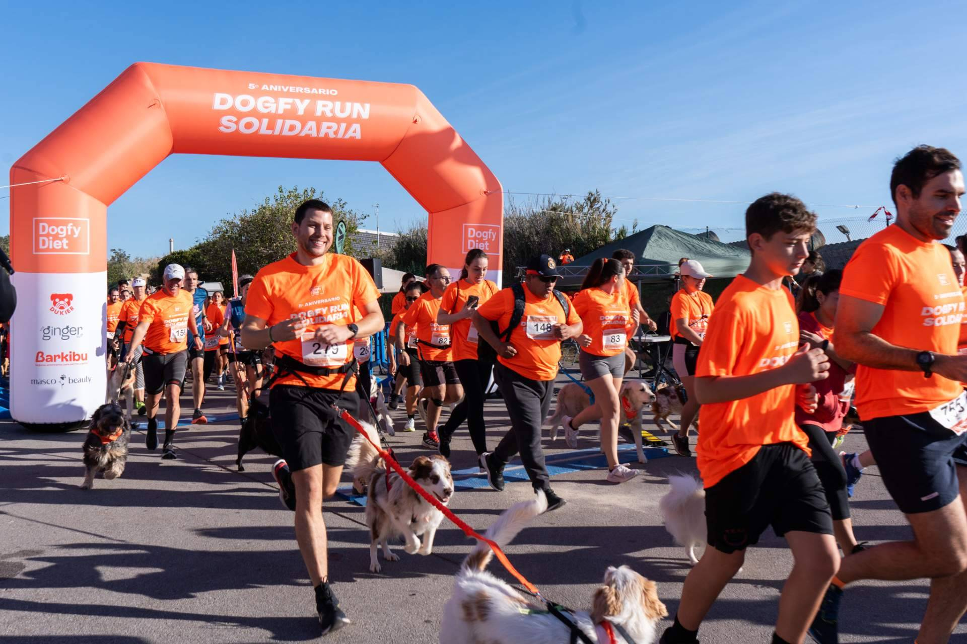 Dogfy Diet celebra la II Edición de su carrera solidaria en Barcelona para apoyar a las protectoras