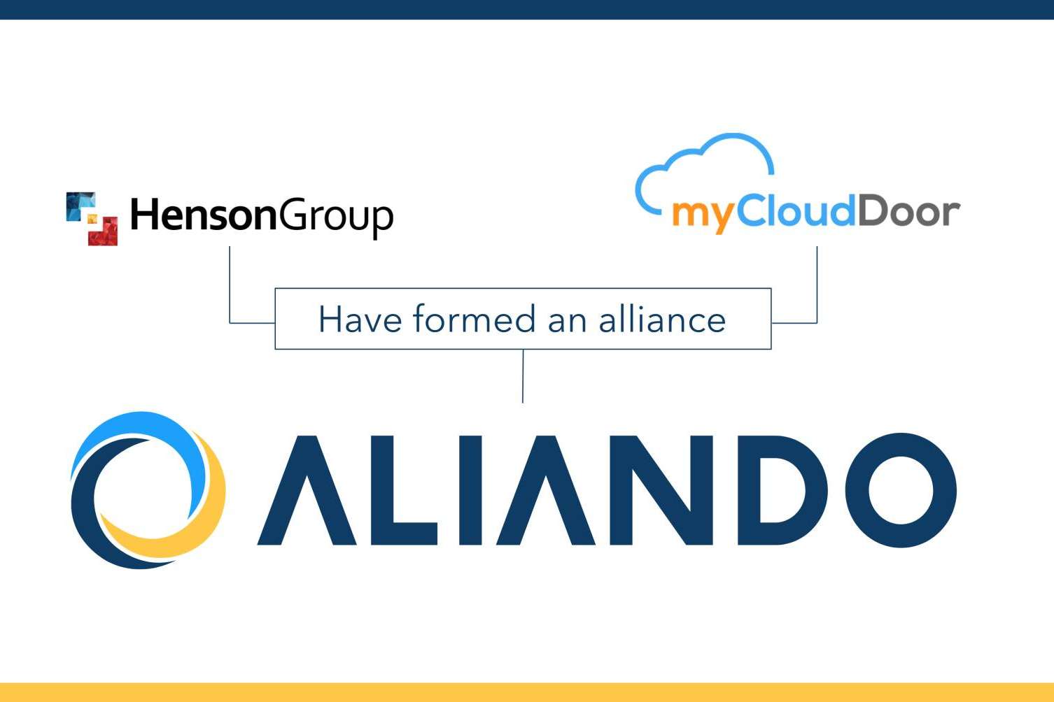 myCloudDoor y Henson Group se fusionan para formar ALIANDO, como partner líder de Microsoft