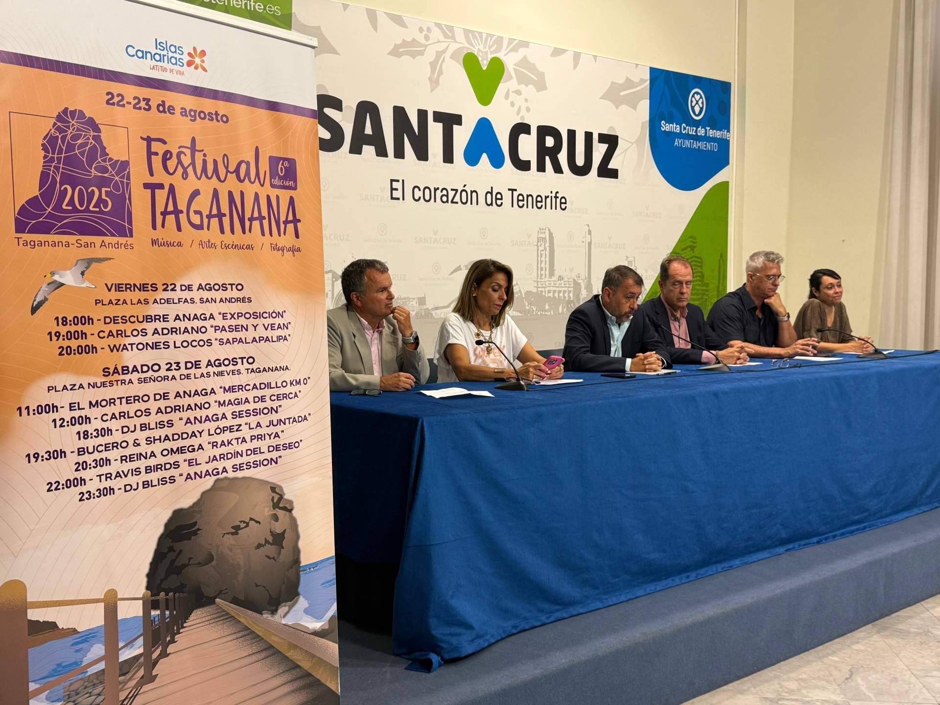El Festival Taganana vuelve el 22 y 23 de agosto con música, cultura y sostenibilidad