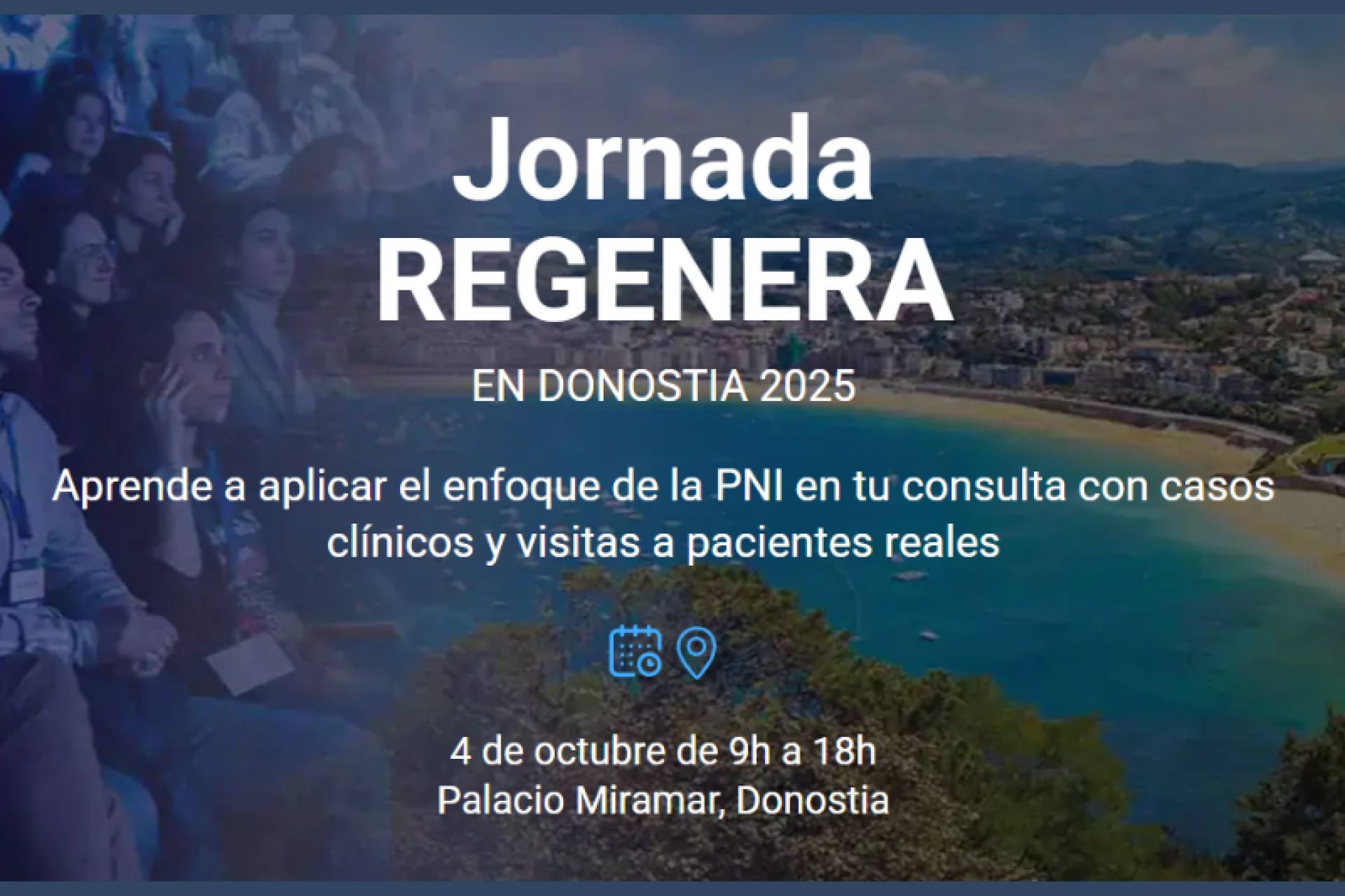 La Jornada Regenera llega a Donostia para formar a profesionales de la salud en PNI Clínica