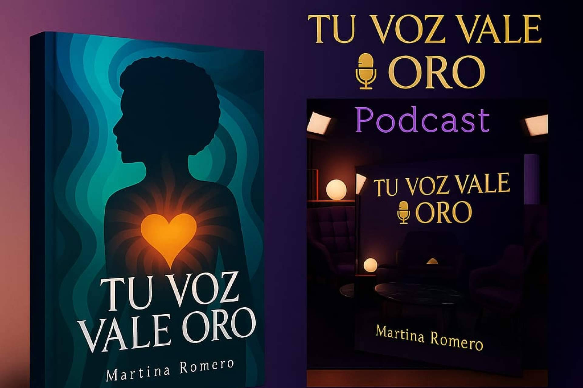 Martina Romero presenta 'Tu voz vale oro', una obra para sanar, fortalecer la autoestima y vivir con valor