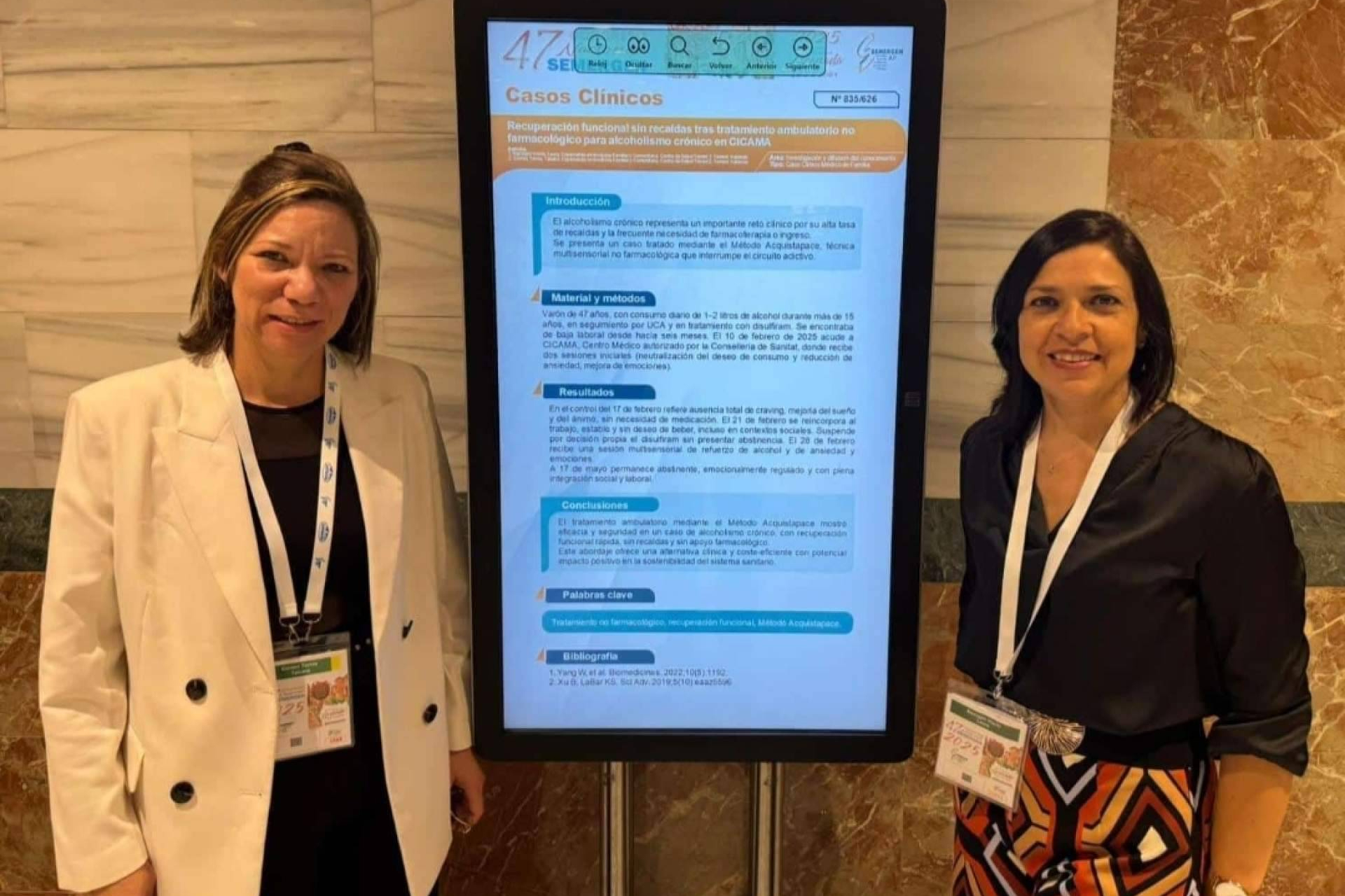 CICAMA lleva al Congreso SEMERGEN un método clínico sin medicación que transforma el tratamiento de las adicciones