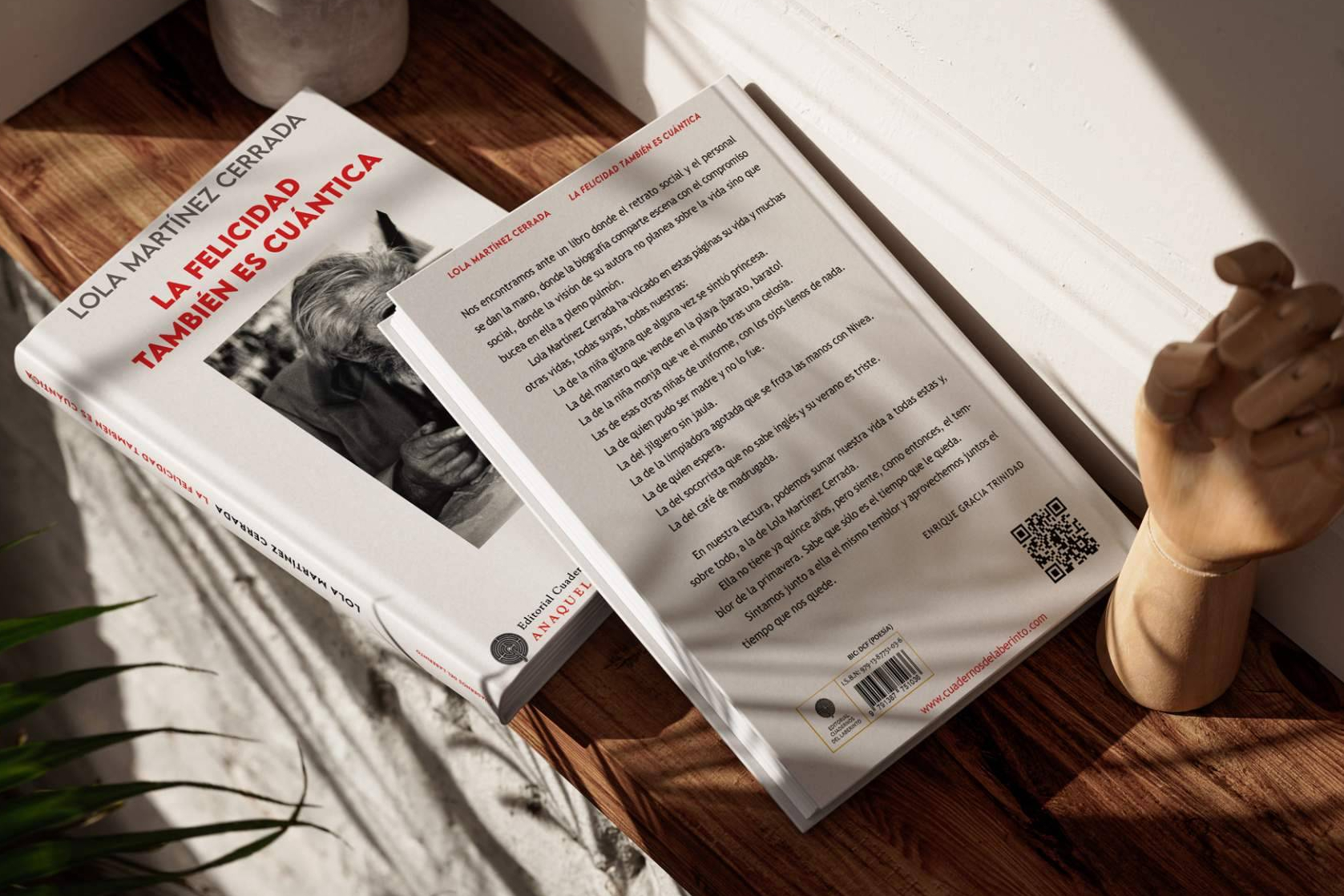 'La felicidad también es cuántica' (editorial Cuadernos del Laberinto), de Lola Martínez Cerrada