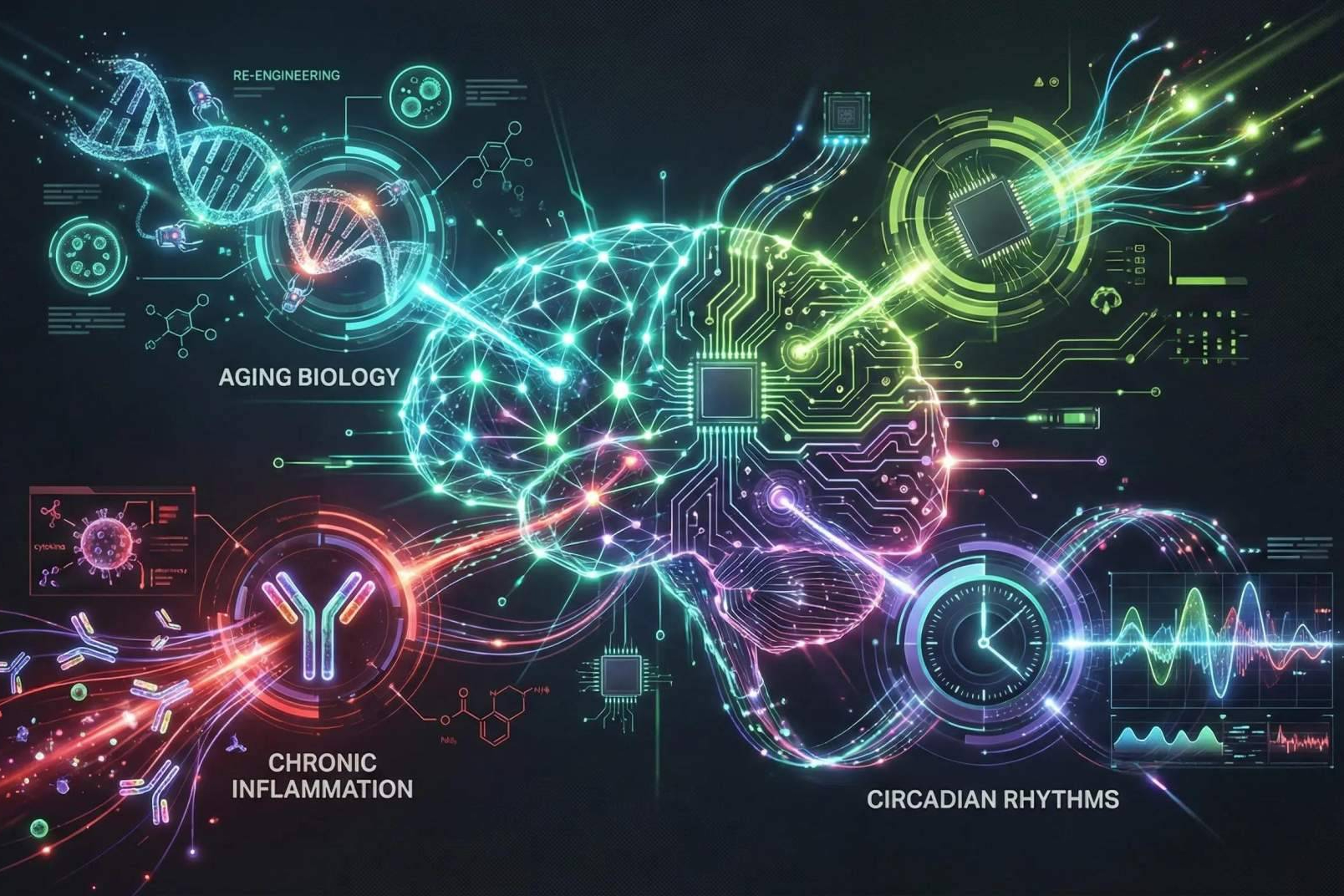 KRECE propone un marco fisiológico integrado para entender el envejecimiento humano