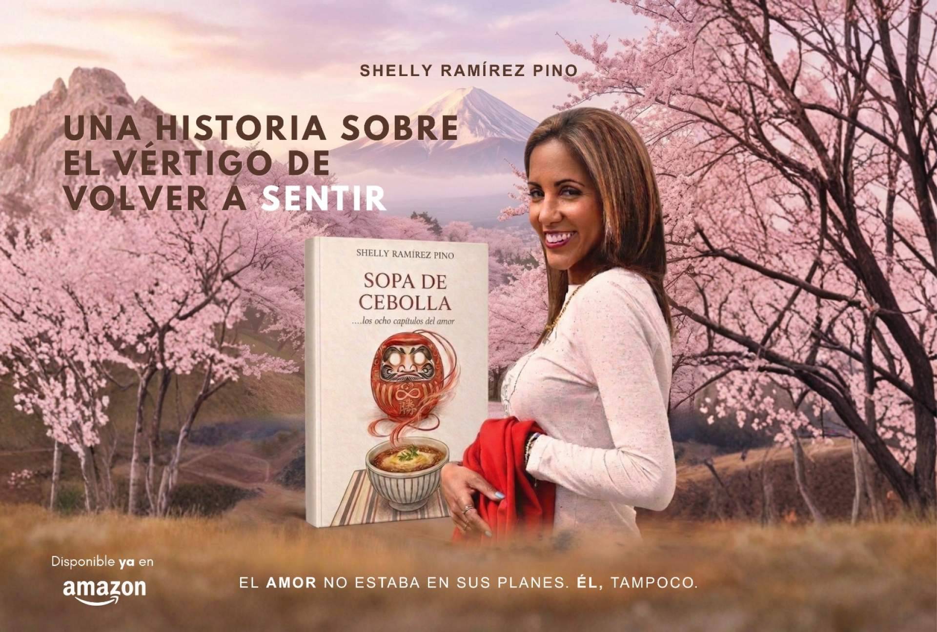 La CEO de Chacco Marketing, Shelly Ramírez, firma Sopa de cebolla …los ocho capítulos del amor
