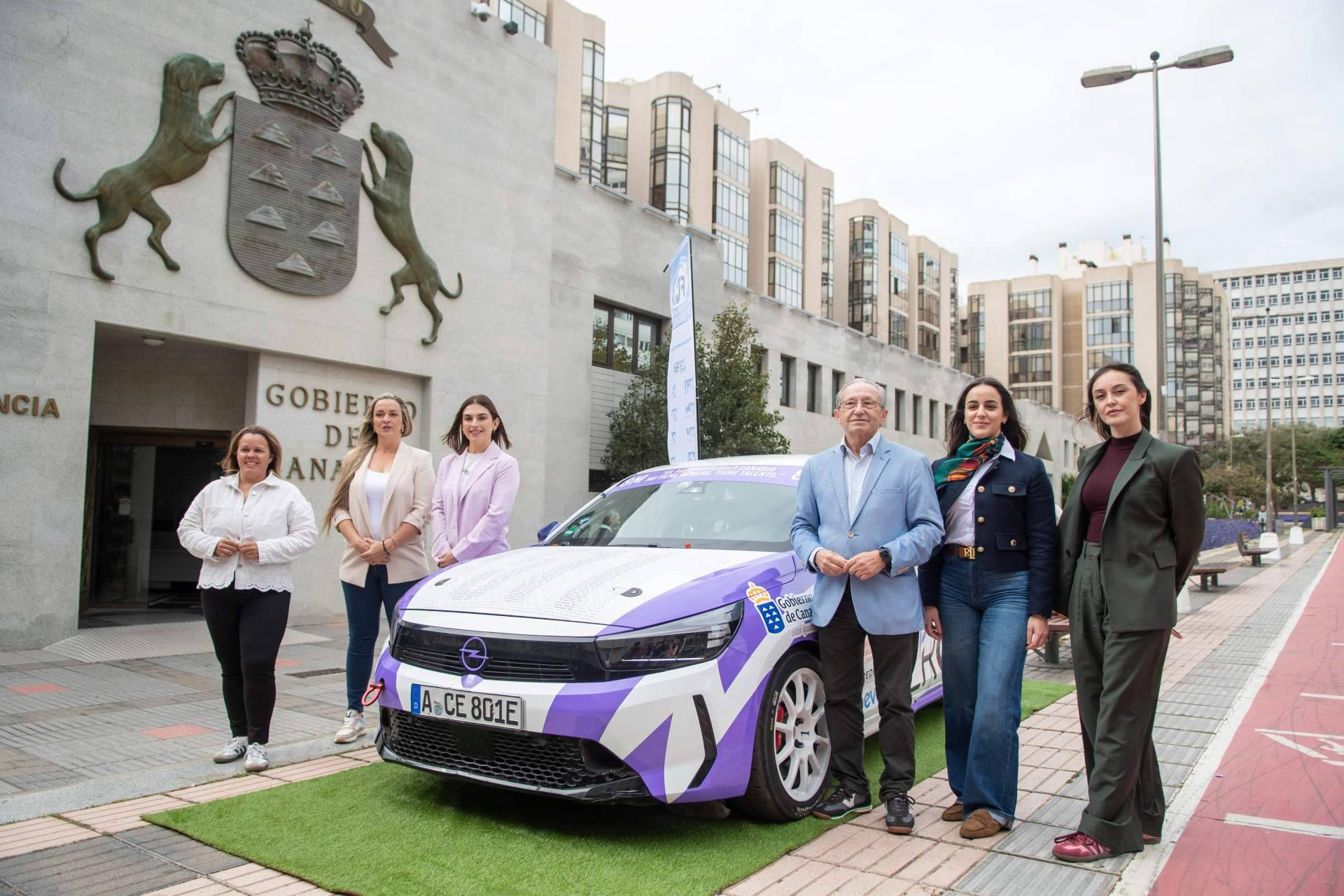 El Automovilismo canario presenta las acciones del 'Mes de la Mujer' y la nueva comisión Mujer y Motor