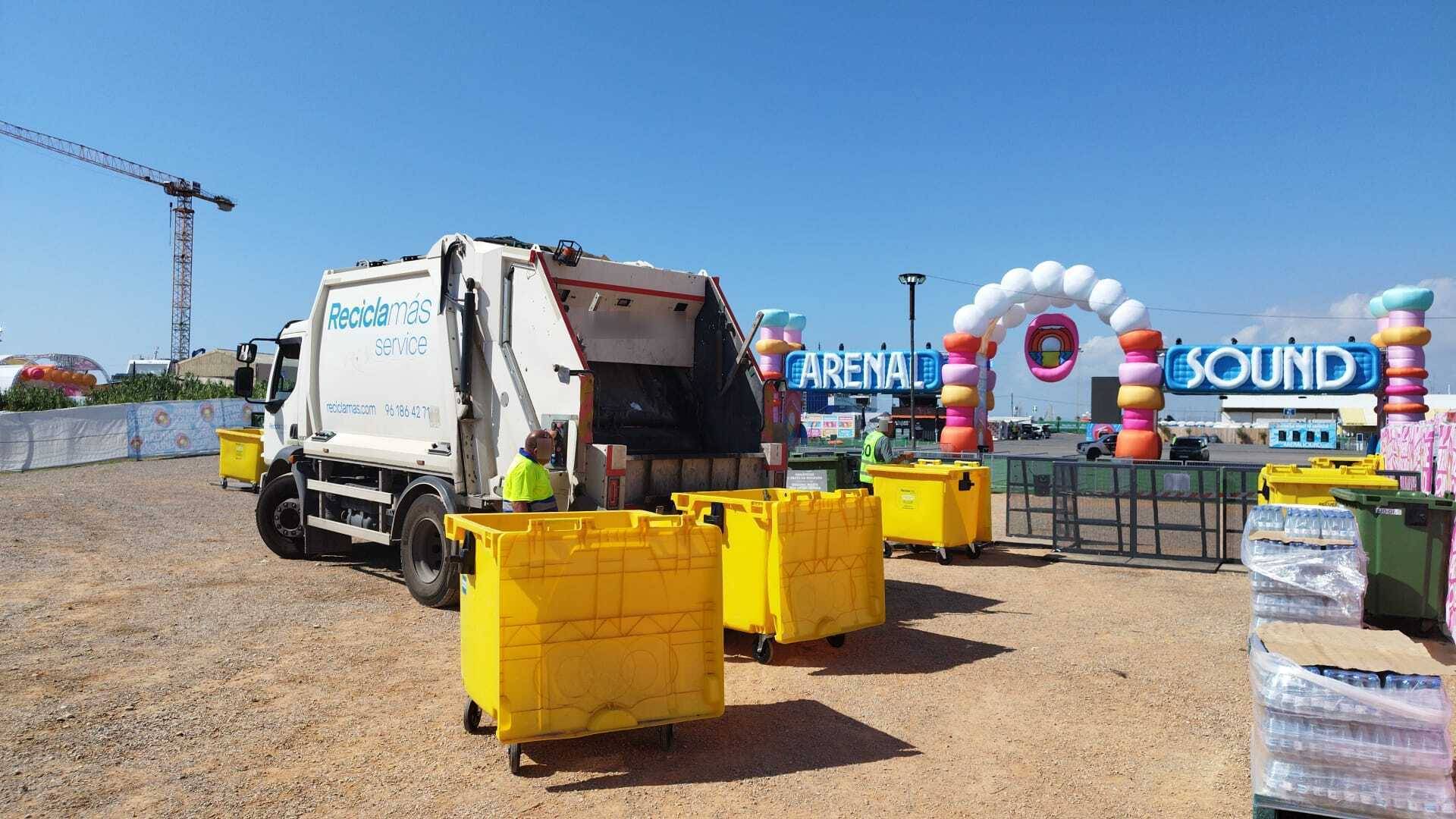 Eventos sostenibles; Reciclamás refuerza la gestión de residuos con soluciones a medida