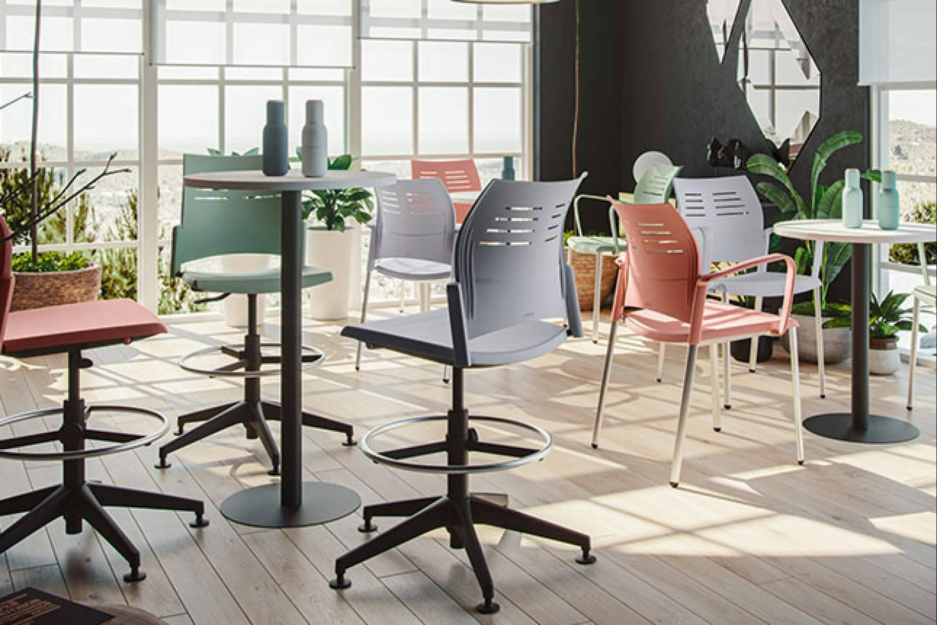 Taburetes de oficina; la solución ergonómica y flexible para espacios de trabajo modernos