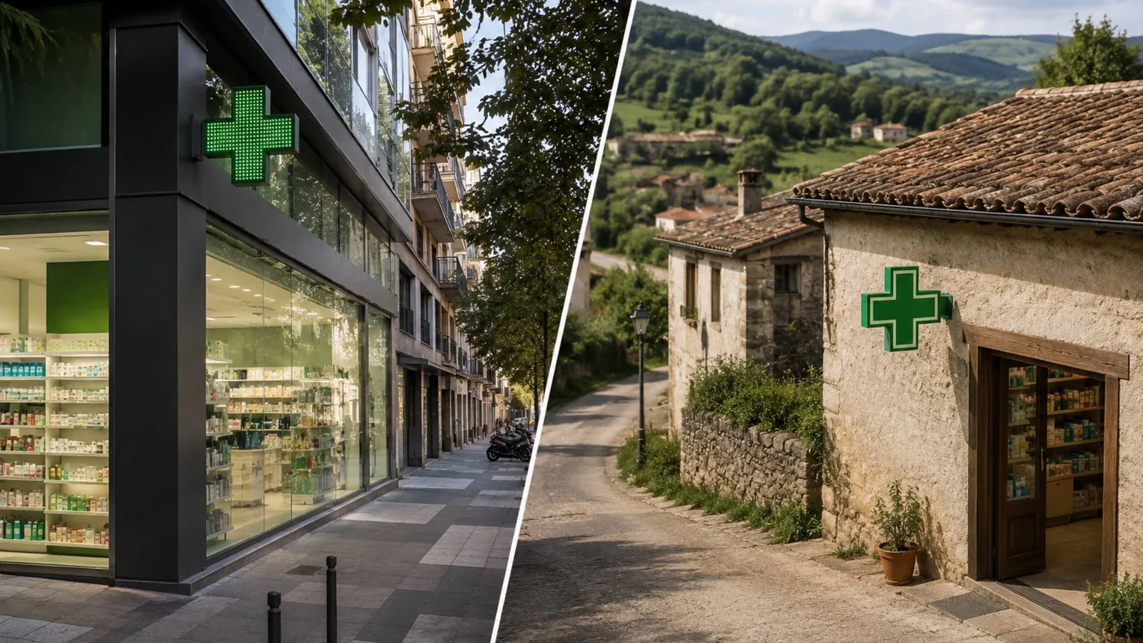 Farmacia urbana o rural; ¿qué modelo elegir?