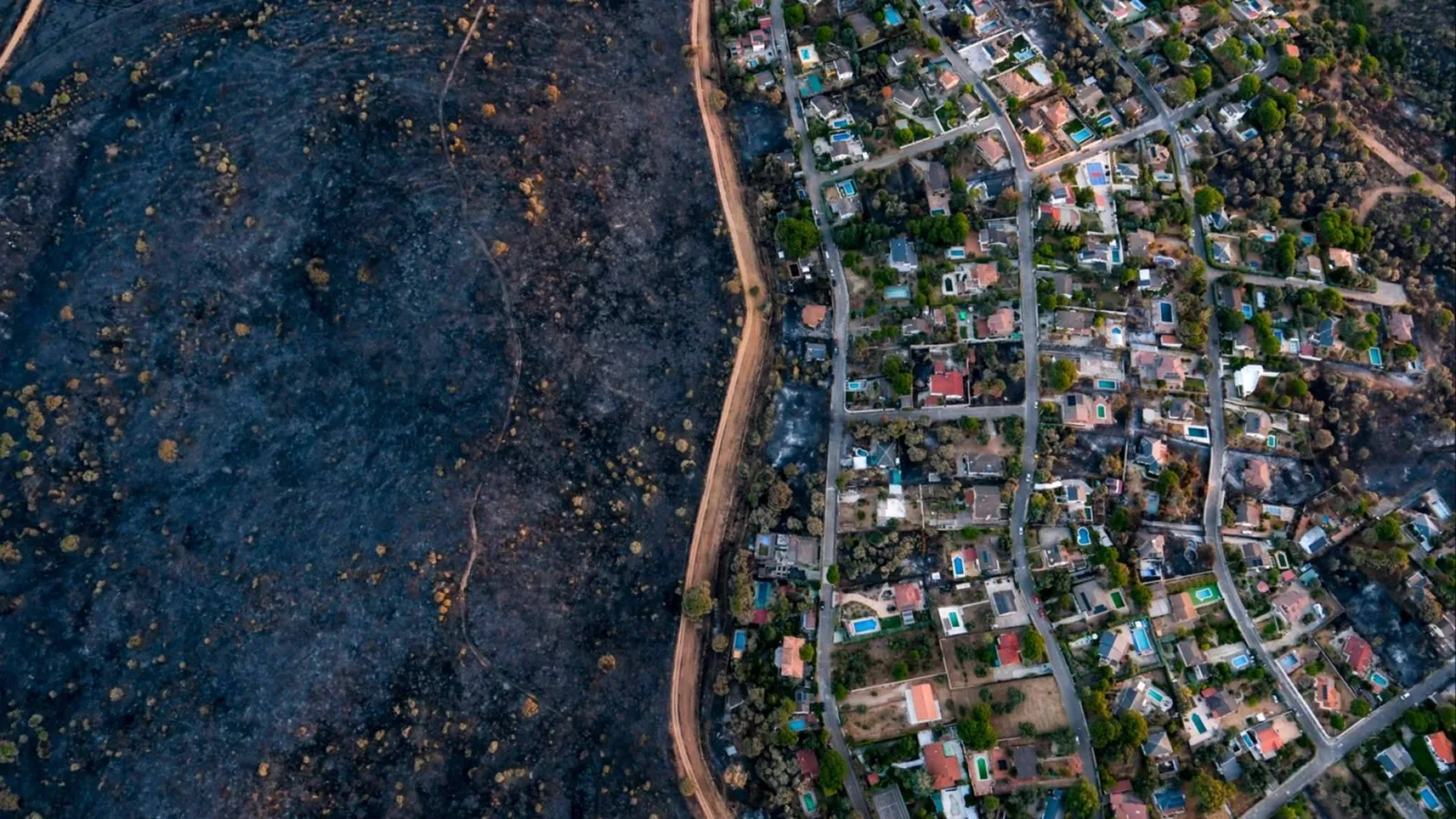 Las impactantes imágenes que muestran el desastre causado por los incendios en España